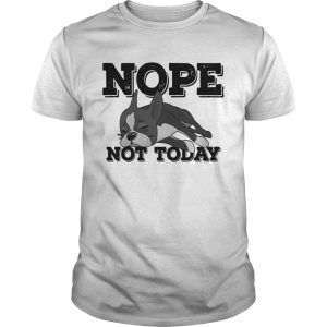 Boston Terrier Nope Not Today Shirt