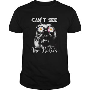 Bulldog Cant See The Haters shirt