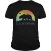 California bear vintage sunset shirt