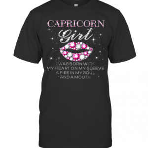 Capricorn Girl Zodiac Sign December 22 To January 19 Bday T-Shirt