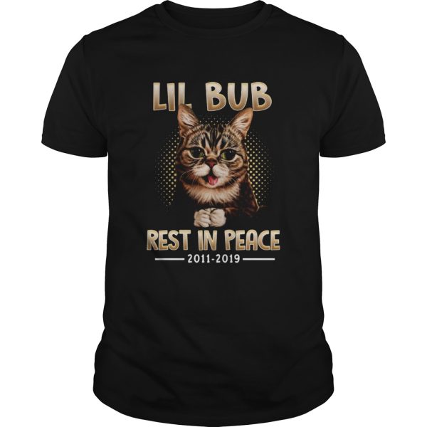 Cat lil bub rest in peace shirt