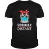 Cat mask social distant shirt