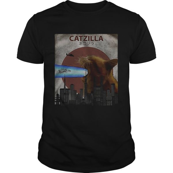 Catzilla Godzilla King of Monsters shirt