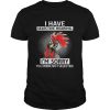 Chicken I have selective hearing I’m sorry you were not selected shirt