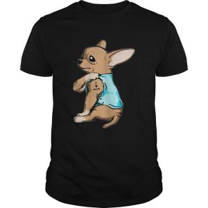 Chihuahua Tattoo I Love Mom shirt