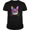 Colorful Cute Kitty Adoption Cat Shirt for kitten lovers TShirt