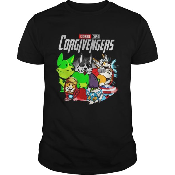 Corgi Corgivengers Shirt