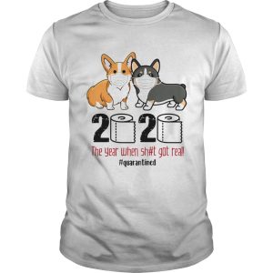 Corgis COVID 19 Quarantined 2020 shirt