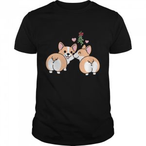 Corgis Under The Mistletoe Christmas shirt