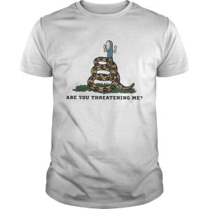 Cornholio Gadsden Flag Snake are you threatening me shirt