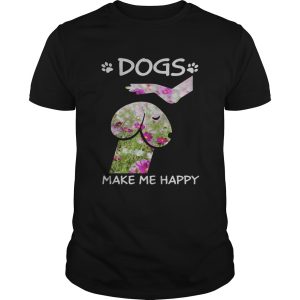 Cosmos seeds Dickhead Dog Noma Bar dogs make me happy tshirt