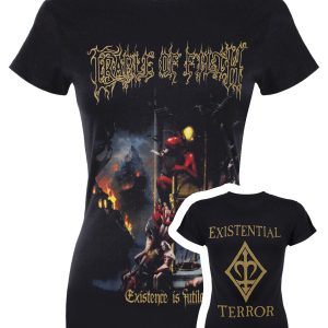 Cradle of Filth Existence Is Futile Black Ladies T Shirt 1