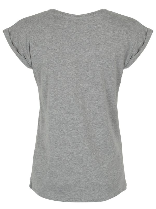 Cute But Abusive Tosspot Ladies Premium Grey T-Shirt