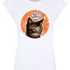 Cute But Abusive What A Gobshite Ladies Premium White T-Shirt