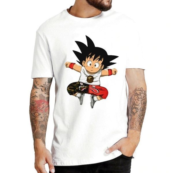Cute Kid Goku Bape T-Shirt