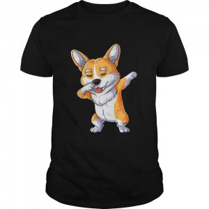 Dabbing Corgi Funny Dog Lover shirt