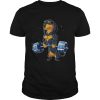 Dachshund weightlifting shirt