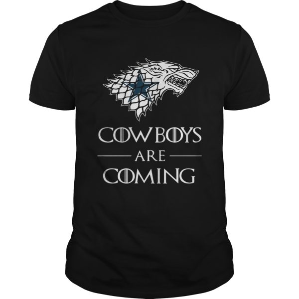 Dallas Cowboys are coming Game of Thrones shirt