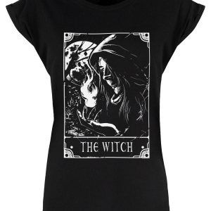 Deadly Tarot – The Witch Ladies Premium Black T-Shirt