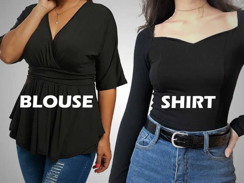Difference Between Blouse and Shirt