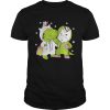 Dinosaur and Unicorn are best friends shirt