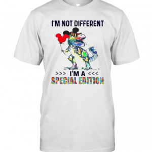 Dinosaurs T Rex I’M Not Different I’M A Special Edition T-Shirt