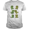 Dinosaurs T-rex fusion dance shirt