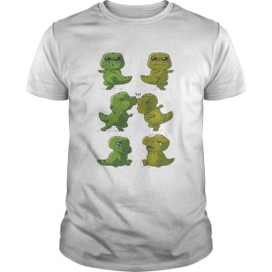 Dinosaurs T-rex fusion dance shirt