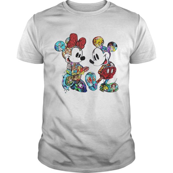 Disney Mickey Mouse and Minnie shirt