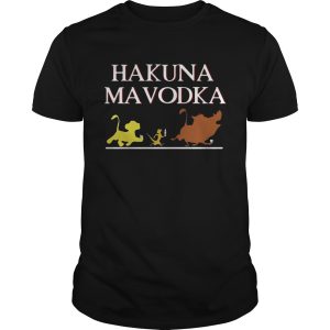 Disney The Lion King Hakuna Matata Mavodka shirt