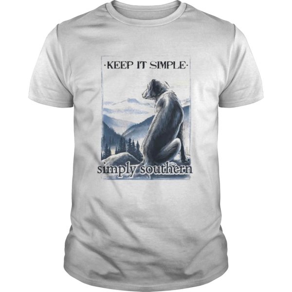 Dog Keep It Simple Simply Southern shirt