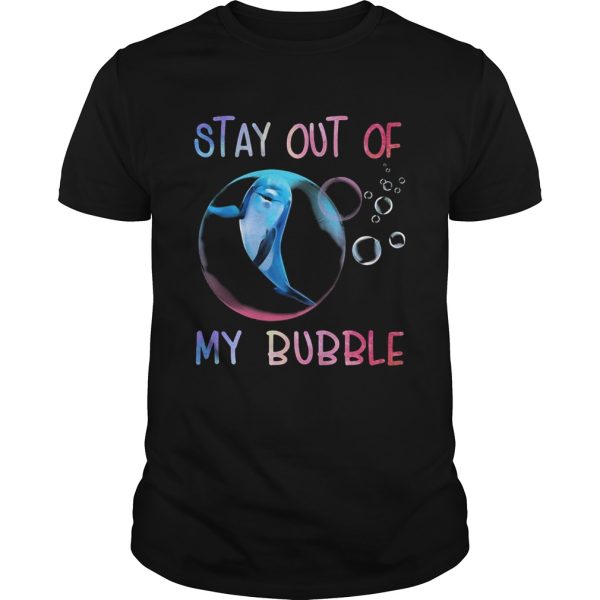 Dolphin stay out of my bubble shirt