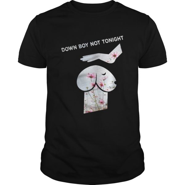 Down Boy Not Tonight Flower Dickhead Dog Noma Bar youth tshirt