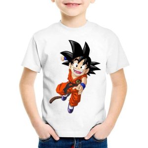 Dragon Ball Kid Goku Flying Toddler Shirt