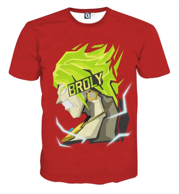 Dragon Ball Super Cool Legendary Broly Cool Vector Art T-Shirt