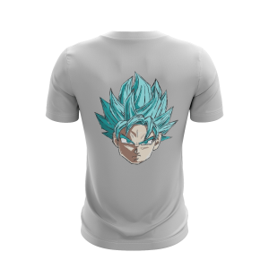 Dragon Ball Super Goku Blue Saiyan Doodle Fan Art T-Shirt