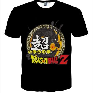Dragon Ball Z Super Kanji Epic Dragon Spirit Shenron T-Shirt