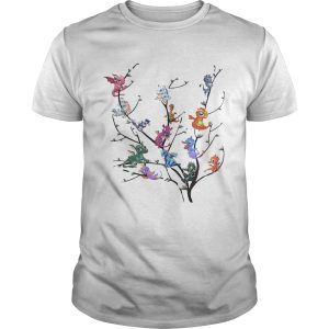 Dragons in willow tree shirt