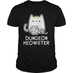 Dungeon meowster dungeons and dragons cat shirt