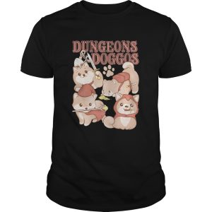 Dungeons and Doggos paw shirt