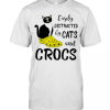 Easily Distracted By Cats And Crocs T-Shirt