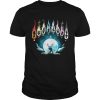 Eevees evolutions pokemon looking the moon shirt
