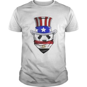 Egyptian Panda Bear In Egypt Bandana Flag Shirt