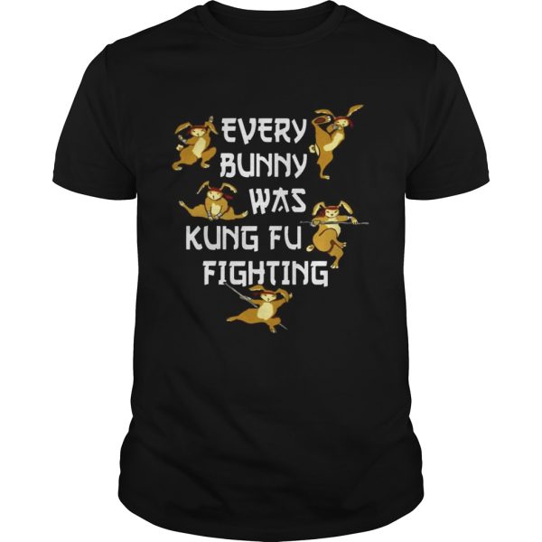 Every Bunny Was Kung Fu Fighting Funny Easter’s Day shirt