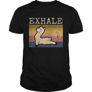 Exhale Lamma vintage shirt