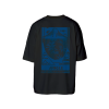 Faded Blue Night Volcano Tee