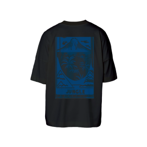 Faded Blue Night Volcano Tee