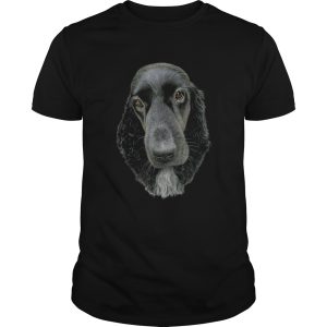Fancy Cocker Spaniel dog drawing shirt