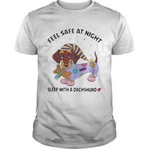 Feel safe at night sleep with a Dachshund shirt