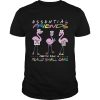 Flamingo Were More Than Just Essential Friends Were Like A Really Small Gang shirt